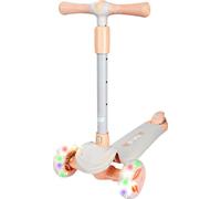 Scooter à trois roues pour enfants Story Mini Friends avec roues LED, blanc