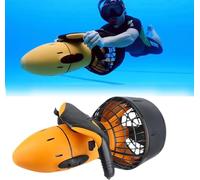Scooter aquatique pour adultes et enfants,propulseur de natation et de plongée,scooter sous-marin, ensemble de propulseurs sous-marins, scooter de mer de plongée avec tuba,Orange