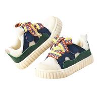 Scooter Baskets et filles printemps et automne Design coloré chaussures pour tout-petits à fond souple chaussures en tissu à fond souple antidérapantes Chaussures De Tennis (Yellow, 20 Infant)