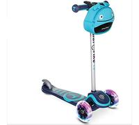 Scooter by smarTrike T3 Enfants Sac avec Roues et Lumineux LED Snack Scooter Roller Enfant de Scooter M Bleu