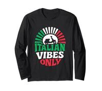 Scooter Ciao Bella Italie Drapeau Italian Vibes Only Manche Longue