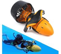 Scooter de mer sous-Marin,hélice sous-Marine électrique étanche à Double Vitesse pour la plongée sous-Marine, la plongée avec Tuba, Les Aventures de Piscine