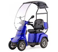 Scooter électrique GRAVIS avec pare-brise et toit BLUE 60V 1000W