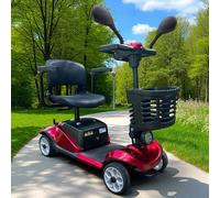 Scooter électrique 4 roues senior 25 km autonomie handicap mobilité