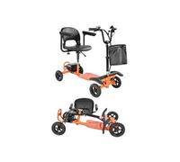Scooter électrique à 4 roues SucceBuy BLHZ400-01A Orange - 48V 5.2Ah