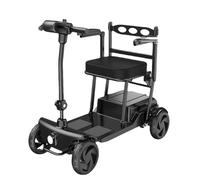 Scooter Électrique À Quatre Roues pour Personnes Âgées, Petite Voiture À Batterie pour Personnes Âgées, Pliable, Léger,pour Personnes Handicapées 30A