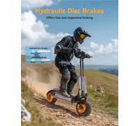 Scooter électrique adulte pliable APEFOX T90, e-scooter trottinette électrique 4200 W, planche à roulettes 60V 31,2 Ah, 100 km OOTD T90
