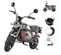 Scooter électrique avec siège Y18-15''-Draisienne 2000W Batterie 48V 20Ah-4 vitesses-Autonomie 90KM-150 KG-Tout Terrain
