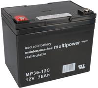 Scooter Électrique Batterie Accumulateur 12V 36 AH Résistant Aux Cycles