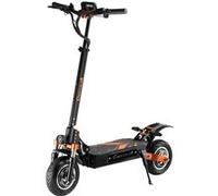 Scooter électrique CHEEVALRY S10 Cadre en Alliage d'aluminium Double Moteur 1600W*2 Batterie 52V33AH Autonomie 110KM Noir Orange Noir G