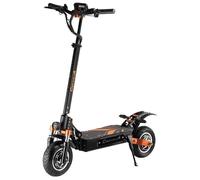 Scooter électrique CHEEVALRY S10 Cadre en Alliage d'aluminium Double Moteur 1600W*2 Batterie 52V33AH Autonomie 110KM Noir Orange