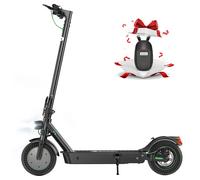Scooter électrique isinwheel S9 Max, moteur 500 W, batterie 36 V 10,4 Ah, pneus 10 pouces, vitesse maximale de 18,6 mph, autonomie de 22 miles, double suspension avant et arrière S9 Max noir