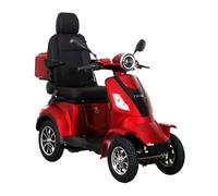 Scooter électrique mobilité 4 roues homologuée route, moteur 1000W, autonomie 40-60 km, siège capitaine confort, Ride66 RC90