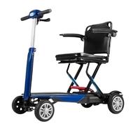 Scooter Électrique Pliable À Quatre Roues pour Personnes Âgées, Sûr Et Léger 10A