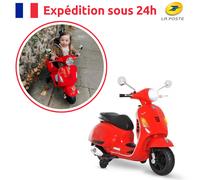 Scooter Électrique Vespa pour Enfants avec Siège Ergonomique