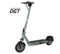 Scooter Électrique Zwheel ZFox Max Street Hunter Moteur 400W - Approuvé DGT - Vitesse jusqu'à 25Km/h - Autonomie jusqu'à 50km - 3 Modes de Conduite - Charge Maximale 100kg - Roues 10
