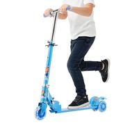 Scooter for Kids - 3 Wheel Kids Scooter with LED Light Up Wheels Adjustable