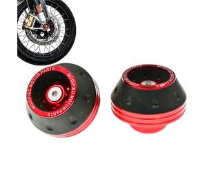 Scooter Frame Sliders - Motorcycle Frame Sliders | Motorcycles Crash Protector 2pcs Slider Anti-Collision Cups | Aluminum Wheel Crash Slider Motorcycle Falling Protectorsfor Moped Scooters Motorbikes