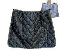 Scooter Leg Cover - 57.48 inches Waterproof PU | Velvet Lined Thermal Silk Floss - Windproof Rainproof Warmth Locking Reflective Safety for Cold Weather Urban Commuting Or Biking Trips