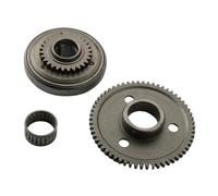 Scooter l'embrayage de démarreur et l'engrenage adaptés for 3 125 125cc 150cc 4 temps