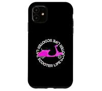 Scooter Life Mod Cadeau pour Les Fans de Scoot 2 Roues Sport Scooter Coque pour iPhone 11