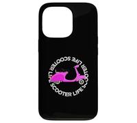 Scooter Life Mod Cadeau pour Les Fans de Scoot 2 Roues Sport Scooter Coque pour iPhone 13 Pro