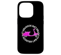 Scooter Life Mod Cadeau pour Les Fans de Scoot 2 Roues Sport Scooter Coque pour iPhone 14 Pro
