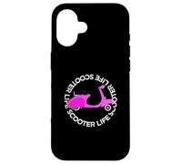 Scooter Life Mod Cadeau pour Les Fans de Scoot 2 Roues Sport Scooter Coque pour iPhone 16