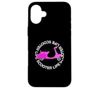 Scooter Life Mod Cadeau pour Les Fans de Scoot 2 Roues Sport Scooter Coque pour iPhone 16 Plus