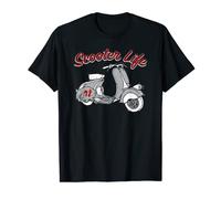 Scooter Life: Vintage Moped Retro Motor Scooter Motorcycles T-Shirt