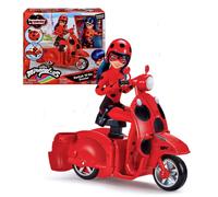 Scooter miraculous switch'n go + poupée articulée ladybug rouge TU