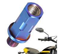 Scooter Mirror Allumage à vis, vis ou rétroviseur moto - Miroir arrière à support du guidon M8 M8 M10 Bolt | pour altération de l'adaptateur ou miroir de fixation, pour mo