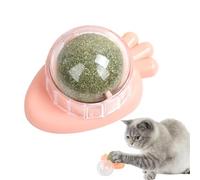 Scooter mural à la menthe pour boules de chat Gatmint-Ball | Chats essentiels en boule de Catnint-Bullet, chaton interactif pour chatons, friandises saines pour le soin et la réduction