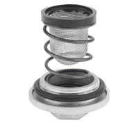 Scooter Oil Drain Plug - 150cc Engine Oil Plug | Aluminum Alloy Filter - DuraЬle Scooter Oils Drain Screw Kit with Spring Filter For ĢY6 139QMB 152QMI 157QMJ engines, ideal for clog prevention