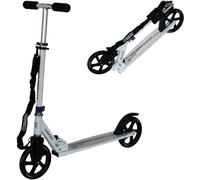 Scooter pliant avec sangle de transport MASTER Cruiser 200 mm WHITE