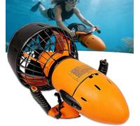 Scooter sous-Marin 300W Moteur Brushless, Propulseur Aquatique à Deux Vitesses Réglables pour Plongée, Snorkeling, Piscine, Exploration Plage et Lac - 30m Profondeur, Autonomie 70 Min