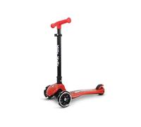 Scooter Sparky rouge roues LED