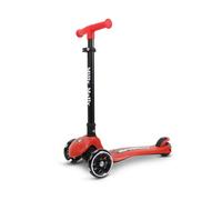 Scooter sparky rouge roues led