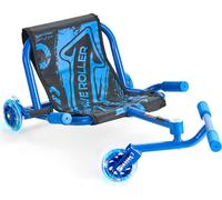 Scooter SucceBuy à monter, capacité de charge de 89 kg, propulsion en zigzag, pour enfants à partir de 10 ans, bleu, dérive sur toute surface dure, à l'intérieur et à l'extérieur