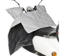 Scooter Tablier Couvre Jambe Couverture De Jambe Scooter Moto Genou Épaisse Coupe-Vent Genouillères for Hiver Couette Plus Chaude(Gray)