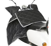 Scooter Tablier Couvre Jambe Couverture De Jambe Scooter Moto Genou Épaisse Coupe-Vent Genouillères for Hiver Couette Plus Chaude(Black)