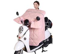 Scooter Tablier Couvre Jambe Hiver Moto Scooter Pare-Brise Couette Équitation Chaud Genou Taille Jambe Tablier Coupe-Vent Couverture Électrique(B)