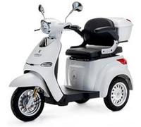 Scooter Veleco Cristal électrique pour personnes à mobilité réduite et sénior 1000 watts homologué route blanc noir G