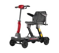 Scooters De Mobilité pour Adultes,Scooter De Mobilité De Voyage, Scooter Motorisé Tout Terrain Léger, Portable Et Compac,Scooter De Mobilité Stable avec Pneus Increvables 15A,Manual Folding