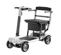 Scooters Pour Seniors,Scooter Électrique,Scooter De Mobilité Pliable Et Portable,Léger Et Pliable,Homologué Pour Le Transport Aérien (6,6 Ah),Capacité De Charge 125 Kg / 275 Lbs White,10Ah