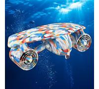 Scooters Sous Marins,Planeur Sous Marin De Plongée Sous Marine,Scooter À Double Moteur Pour Piscine,Avec Verrouillage Sécurité Pour Enfants,Support De Caméra D'action,2 Niveaux Vitesse Color1