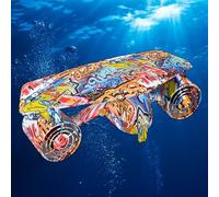Scooters Sous Marins,Planeur Sous Marin De Plongée Sous Marine,Scooter À Double Moteur Pour Piscine,Avec Verrouillage Sécurité Pour Enfants,Support De Caméra D'action,2 Niveaux Vitesse Color3