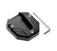 Scootor Support de béquille de stationnement en alliage d'aluminium pour moto Support latéral Support de pied Base Repose-pieds Coussinet de pied Douleur pour homme Nettoyage du corps Ne glisse pas