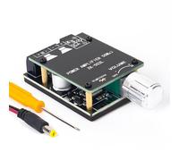 SCOOYUCK 2×50W Module Bluetooth 5.0, Mini Ampli Bluetooth, Audio Stéréo 5V-24V, Contrôle de Volume Rotatif, Alimentation Stable de 470uf pour Les Amateurs de Bricolage