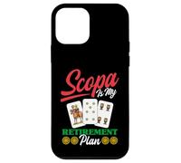 Scopa Player, Amateur de Jeux de Cartes Italien, Retraite Coque pour iPhone 12 Mini